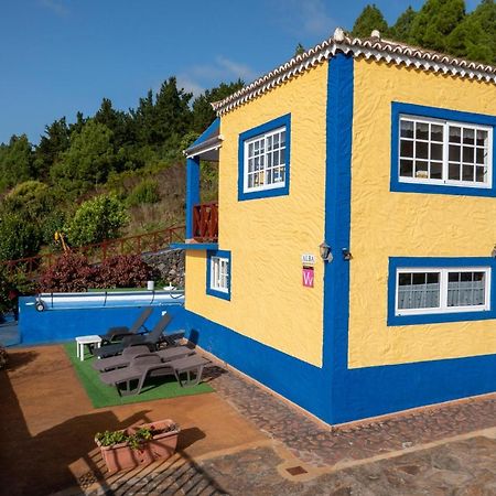Casa Alba, Casa Rural Con Piscina-Spa Climatizada Hasta 34º Gratuito Y Vistas Al Mar Puntallana Eksteriør billede