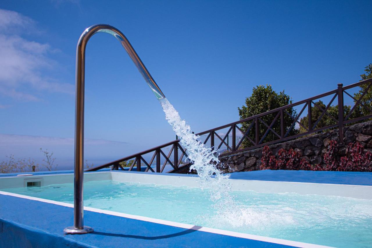 Casa Alba, Casa Rural Con Piscina-Spa Climatizada Hasta 34º Gratuito Y Vistas Al Mar Puntallana Eksteriør billede