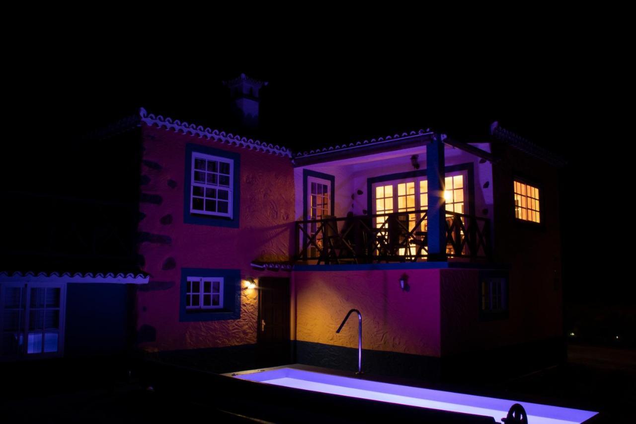 Casa Alba, Casa Rural Con Piscina-Spa Climatizada Hasta 34º Gratuito Y Vistas Al Mar Puntallana Eksteriør billede