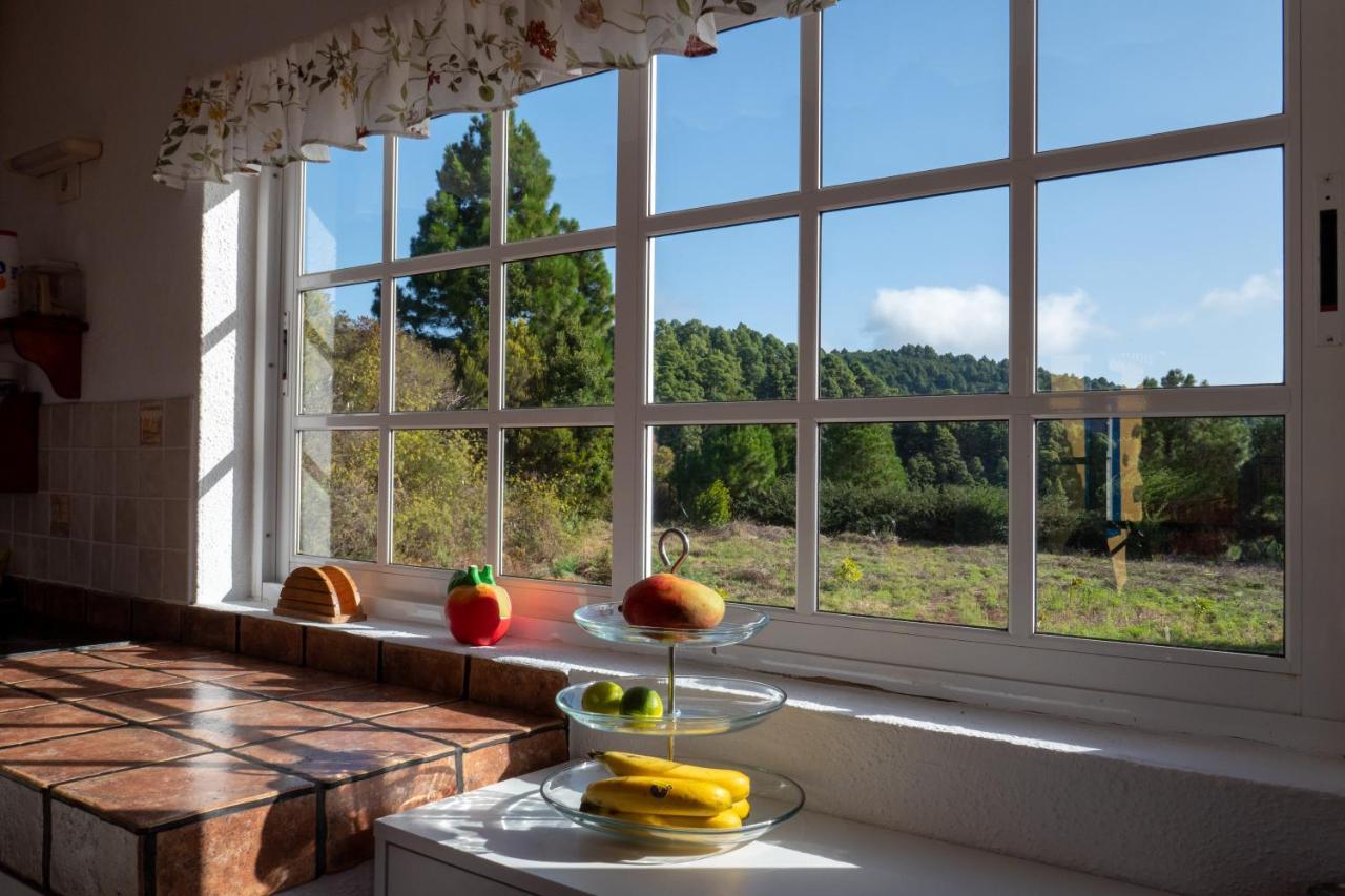 Casa Alba, Casa Rural Con Piscina-Spa Climatizada Hasta 34º Gratuito Y Vistas Al Mar Puntallana Eksteriør billede