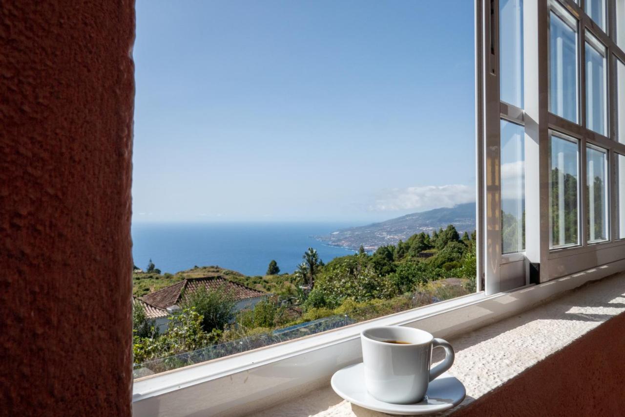Casa Alba, Casa Rural Con Piscina-Spa Climatizada Hasta 34º Gratuito Y Vistas Al Mar Puntallana Eksteriør billede