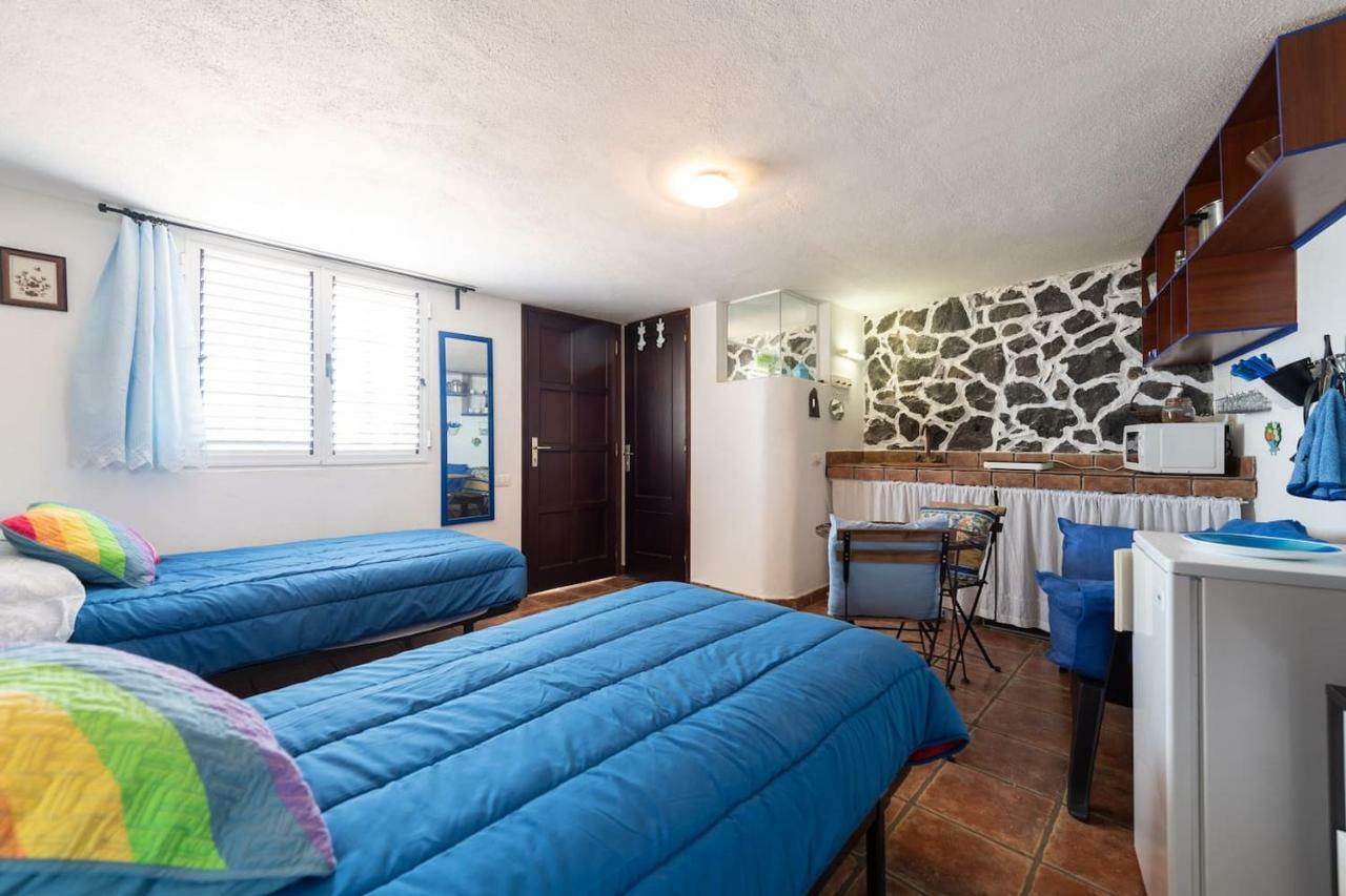Casa Alba, Casa Rural Con Piscina-Spa Climatizada Hasta 34º Gratuito Y Vistas Al Mar Puntallana Eksteriør billede