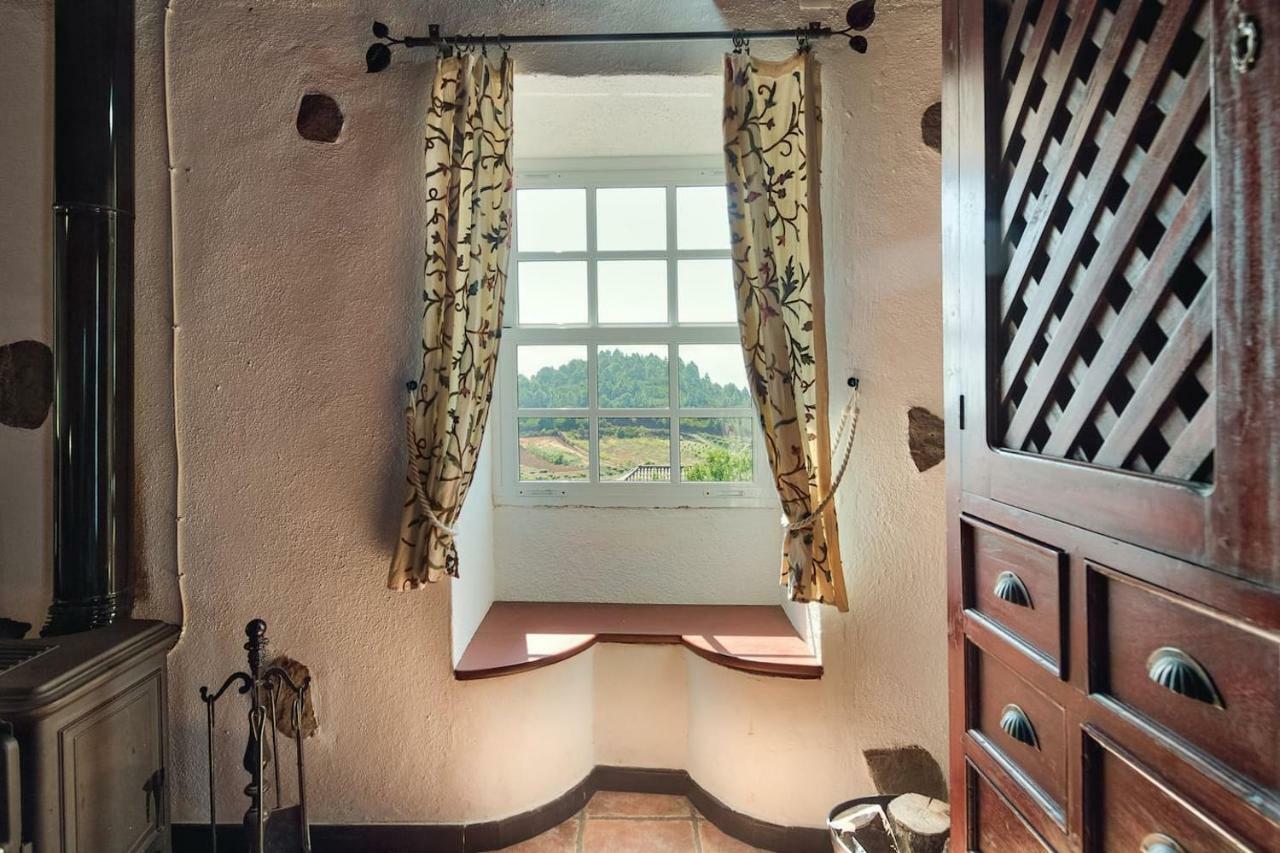 Casa Alba, Casa Rural Con Piscina-Spa Climatizada Hasta 34º Gratuito Y Vistas Al Mar Puntallana Eksteriør billede